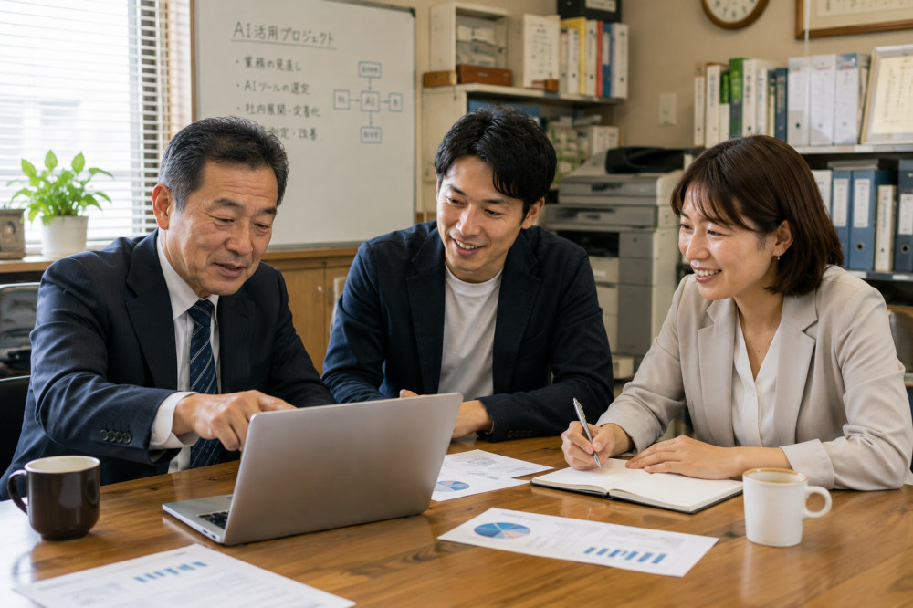 地域企業でのAI活用定着を一緒に実現する サービス開発＆現場実動メンバー募集